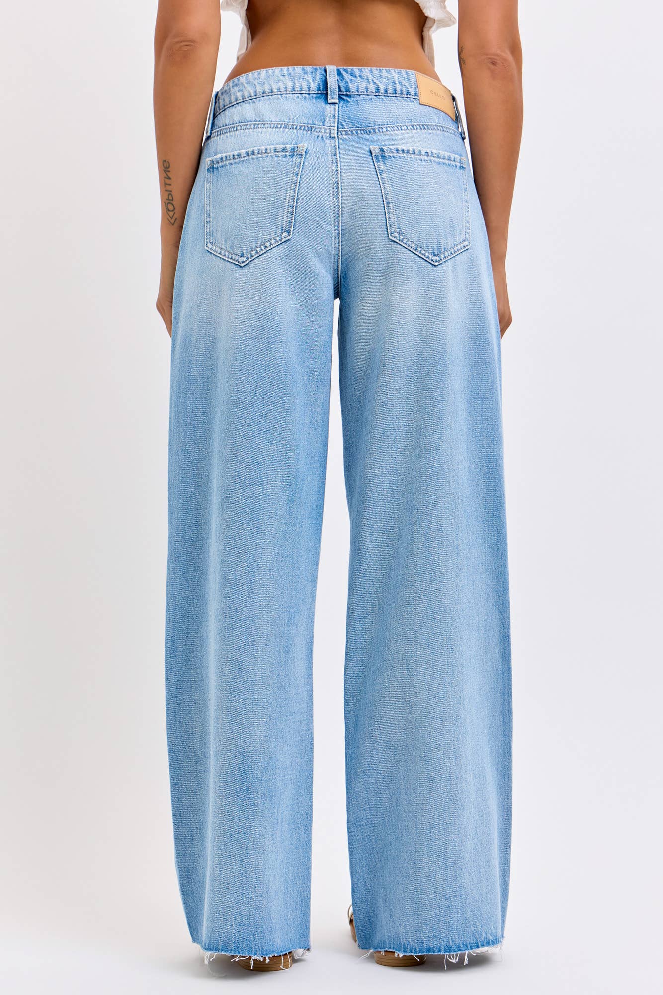 Layla Low Rise Ripped Boyfriend Jeans