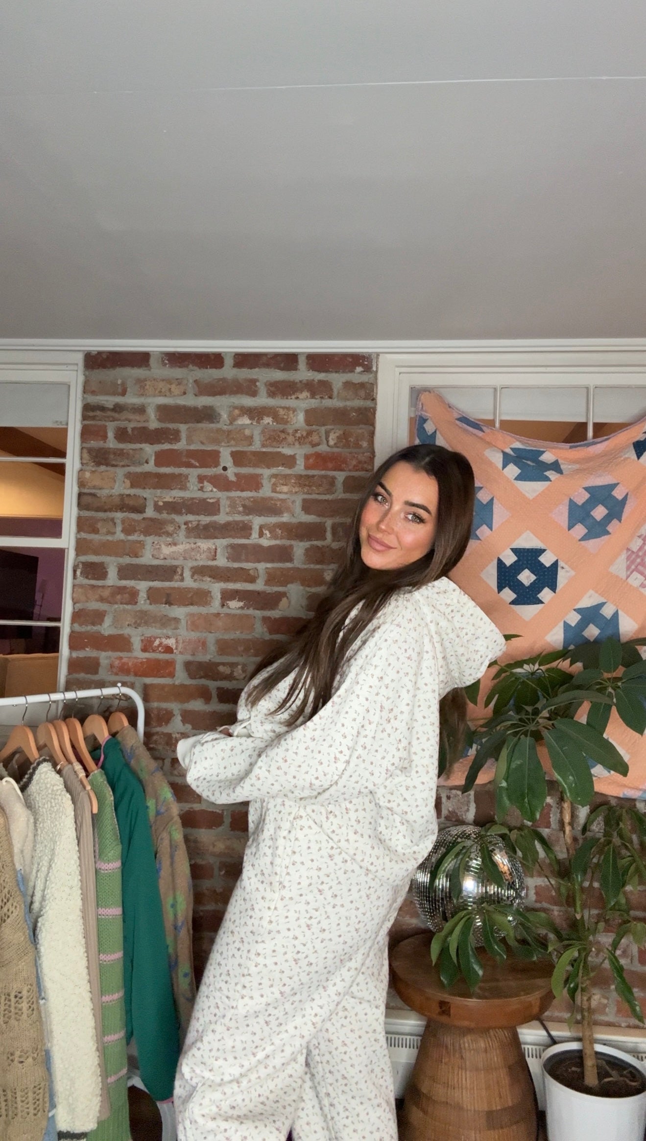 Lilah Ditsy Floral Hoodie