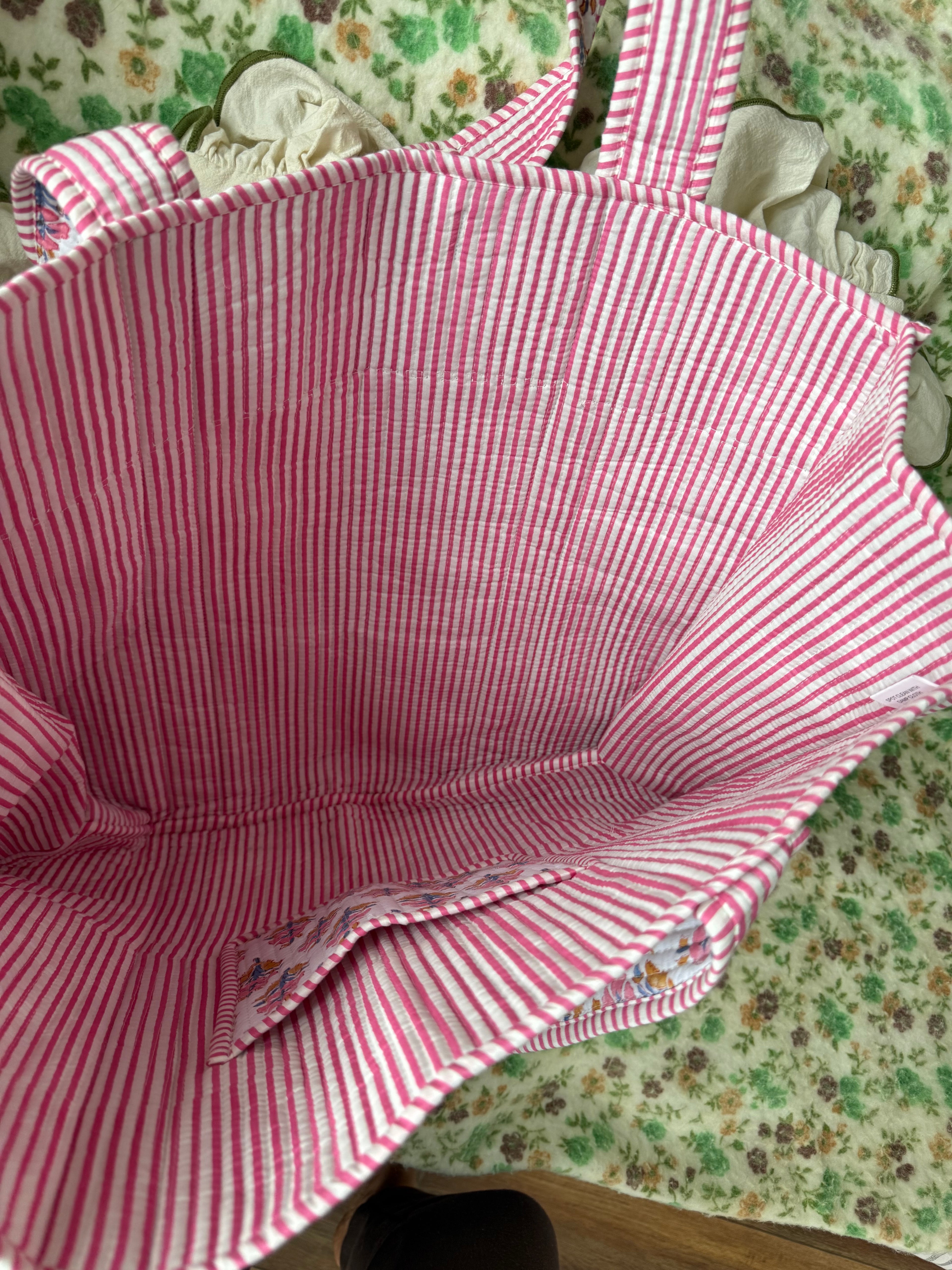 Quinn Quilted Weekender Bag