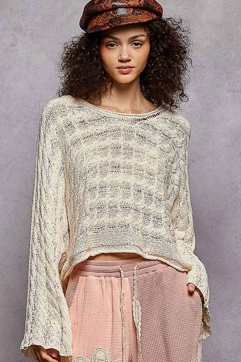 Cutie Pie Cropped Long Sleeve