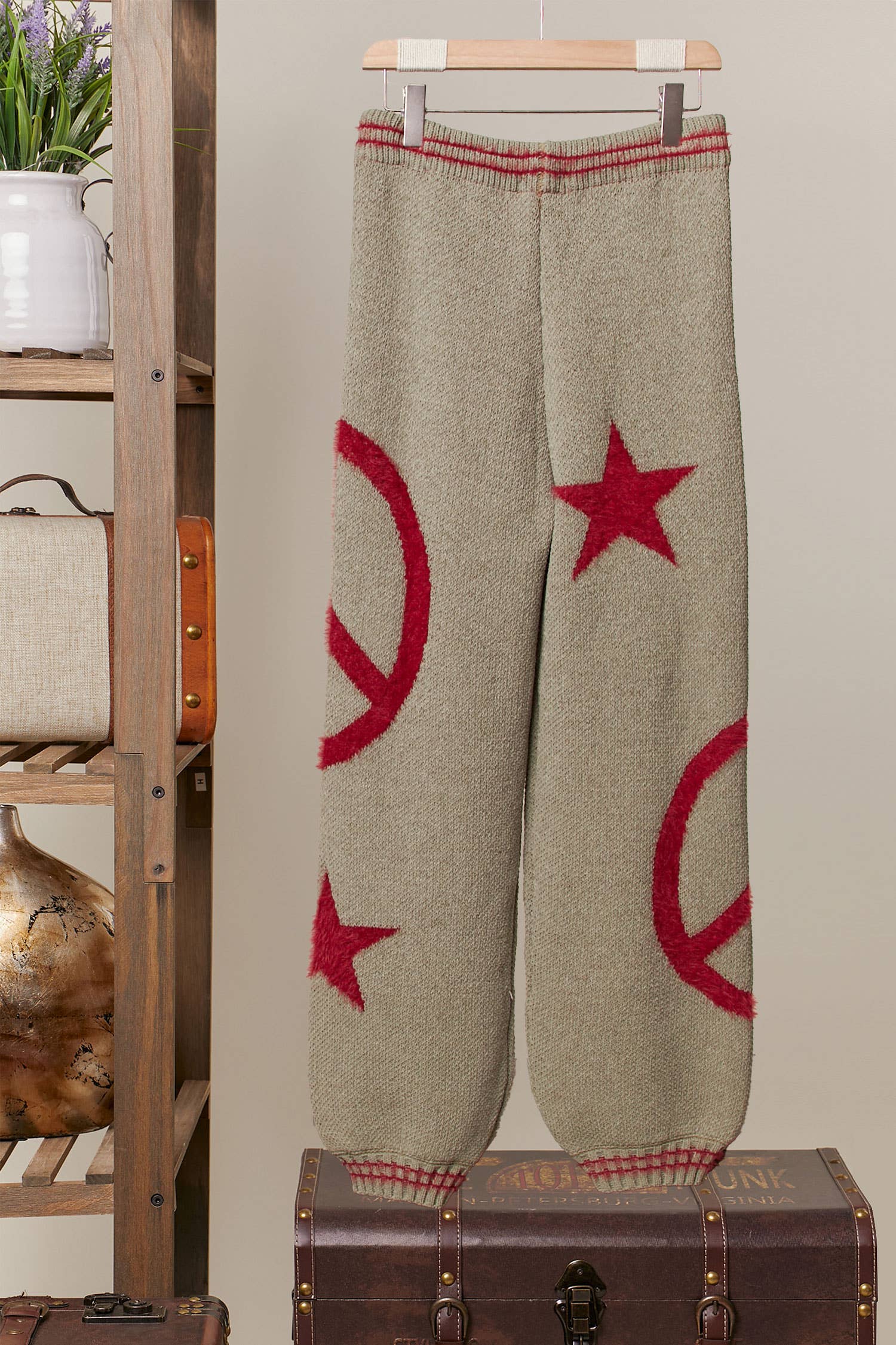 Vivienne Peace + Stars Olive Lounge Pants