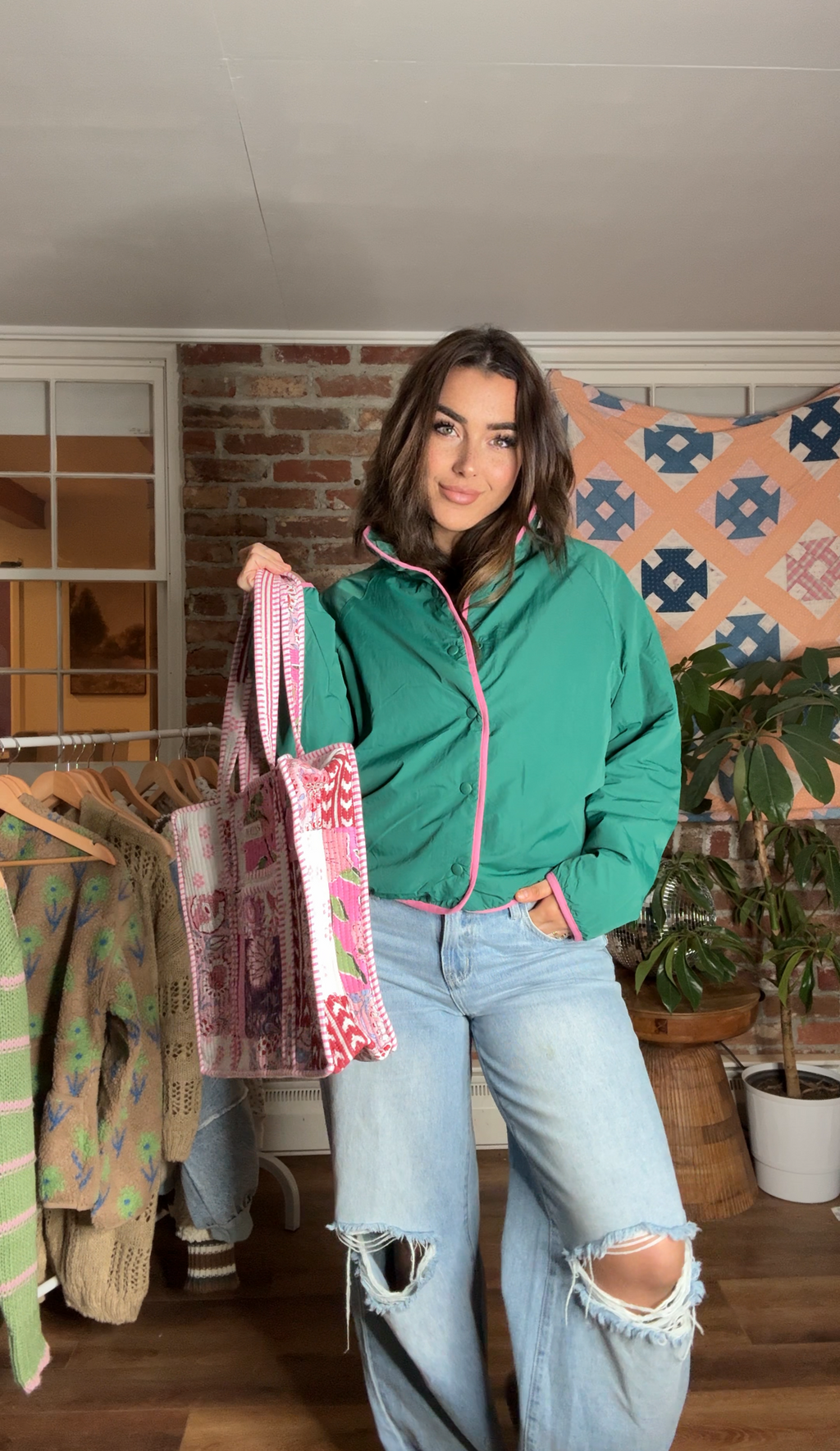 Gracie Reversible Fleece Jacket