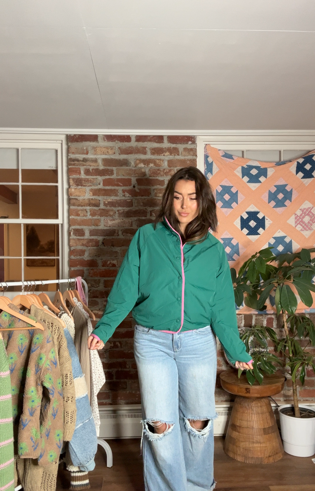 Gracie Reversible Fleece Jacket