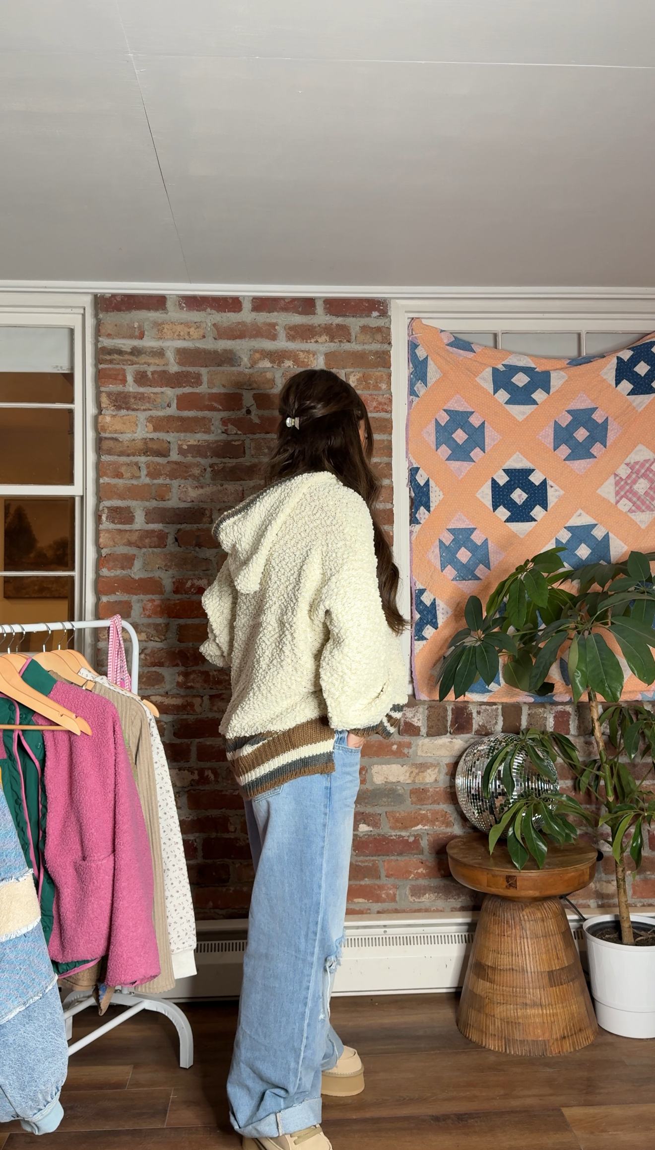 Lola Hooded Puff Sweater