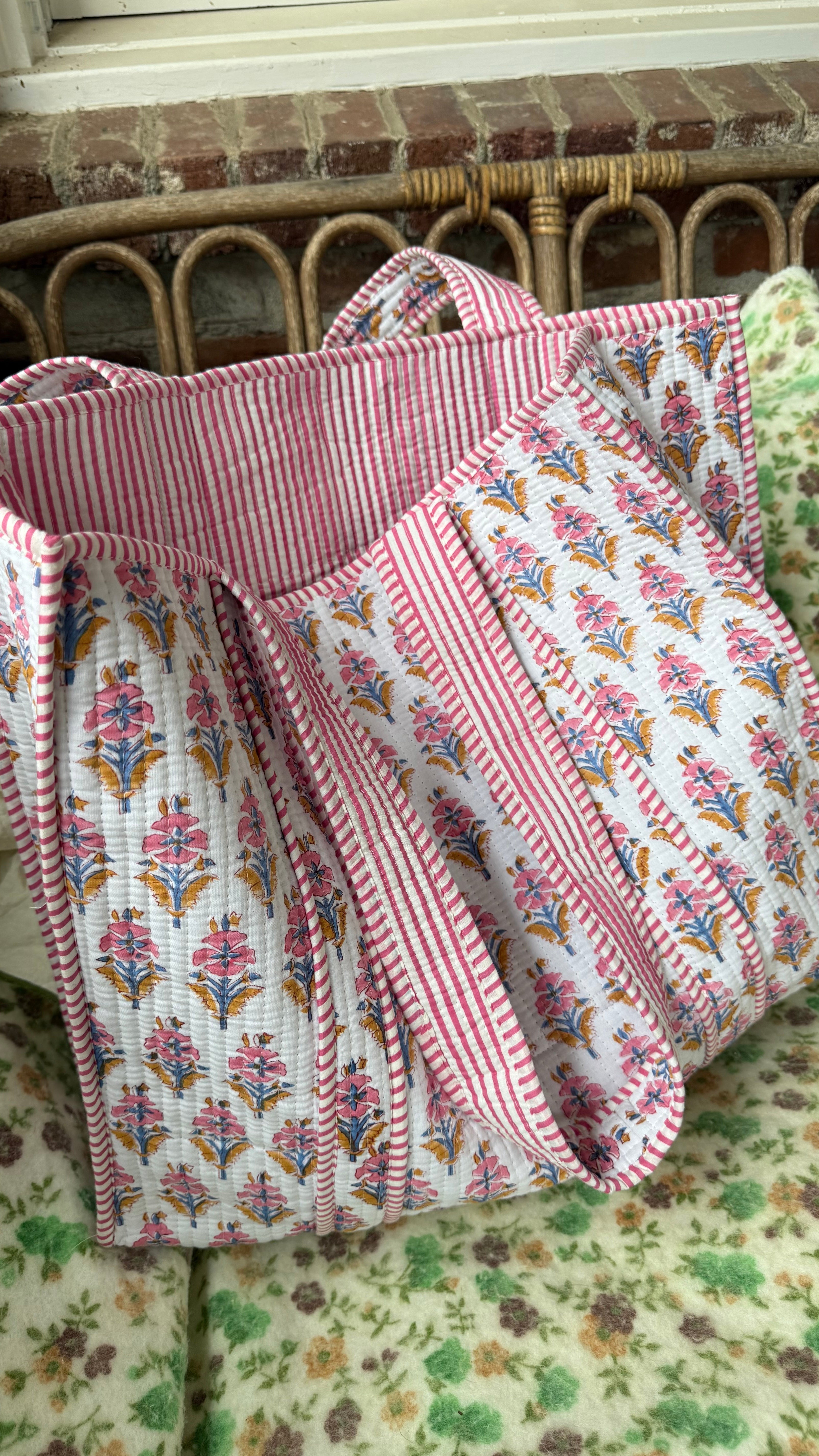 Quinn Quilted Weekender Bag