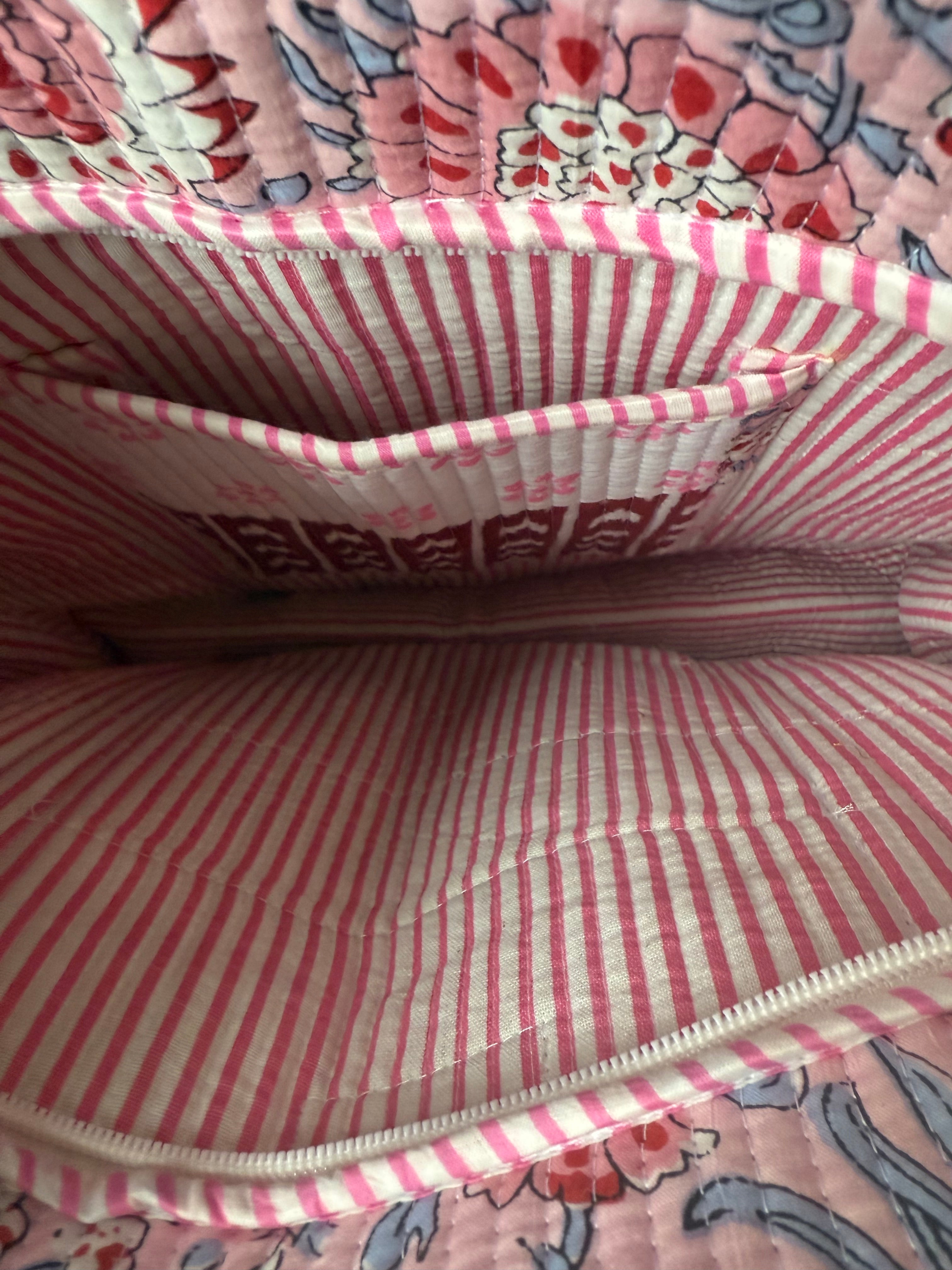 Rosie Patchwork Quilted Tote Bag