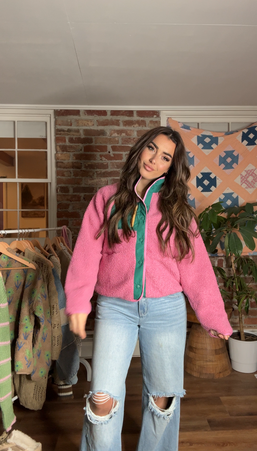 Gracie Reversible Fleece Jacket