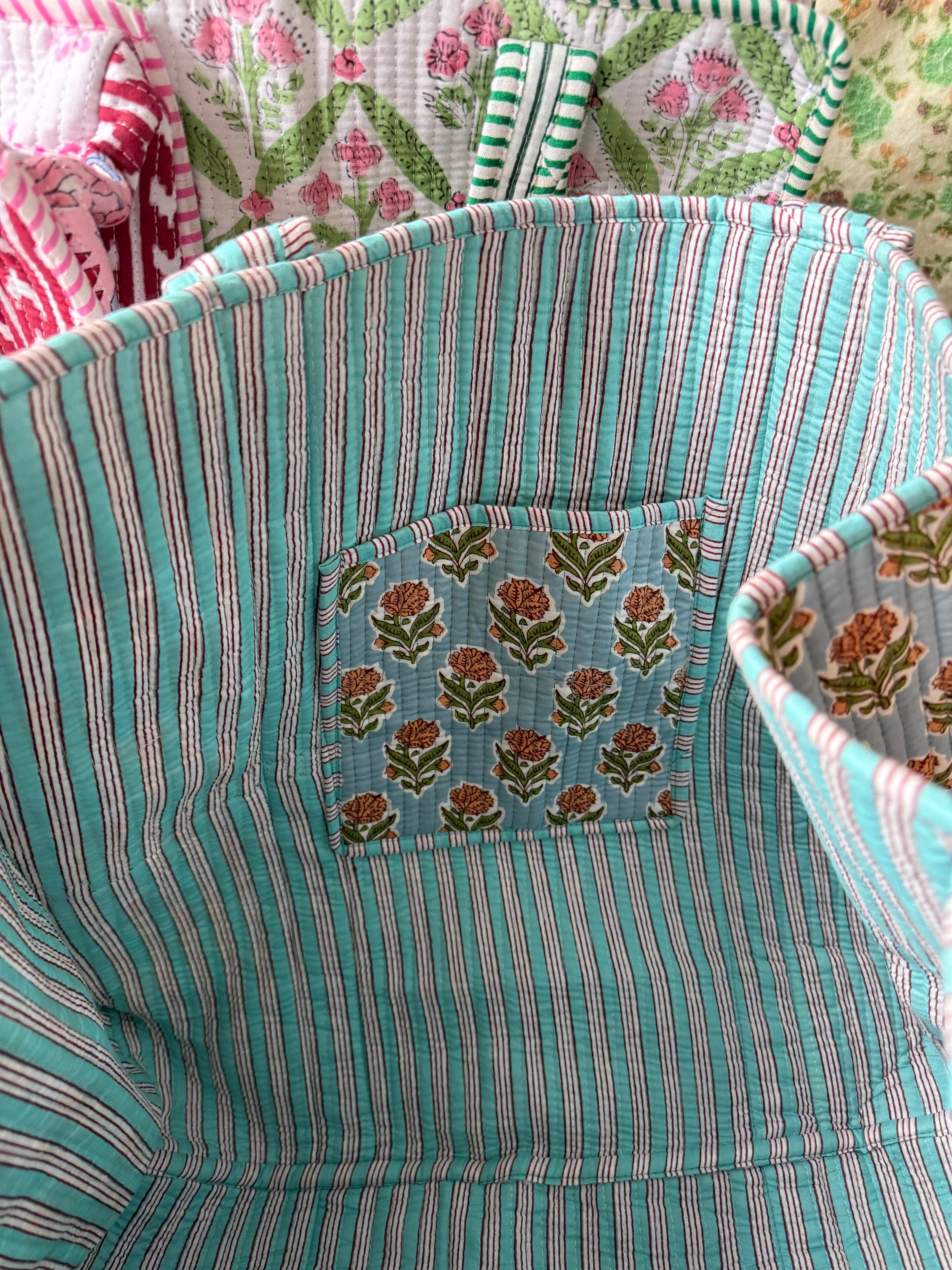 Marigold Quilted Weekender Bag