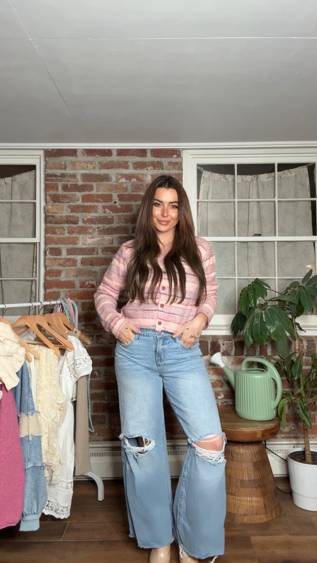 Cupid Striped Cardigan