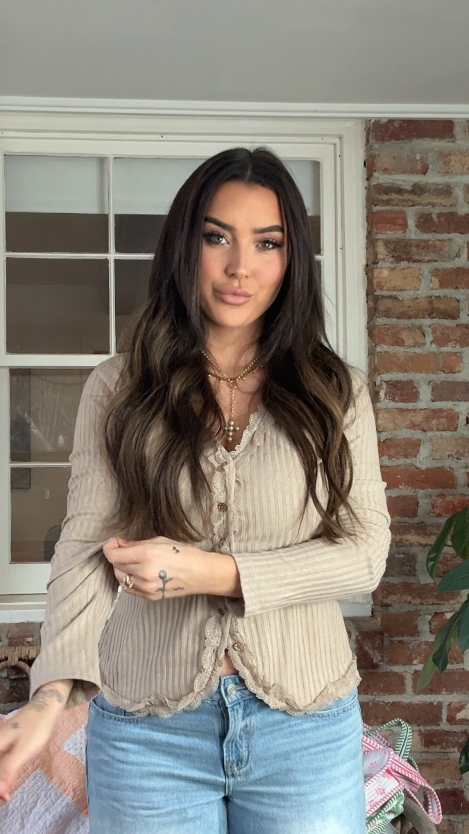 Clara Pearl Cross Necklace