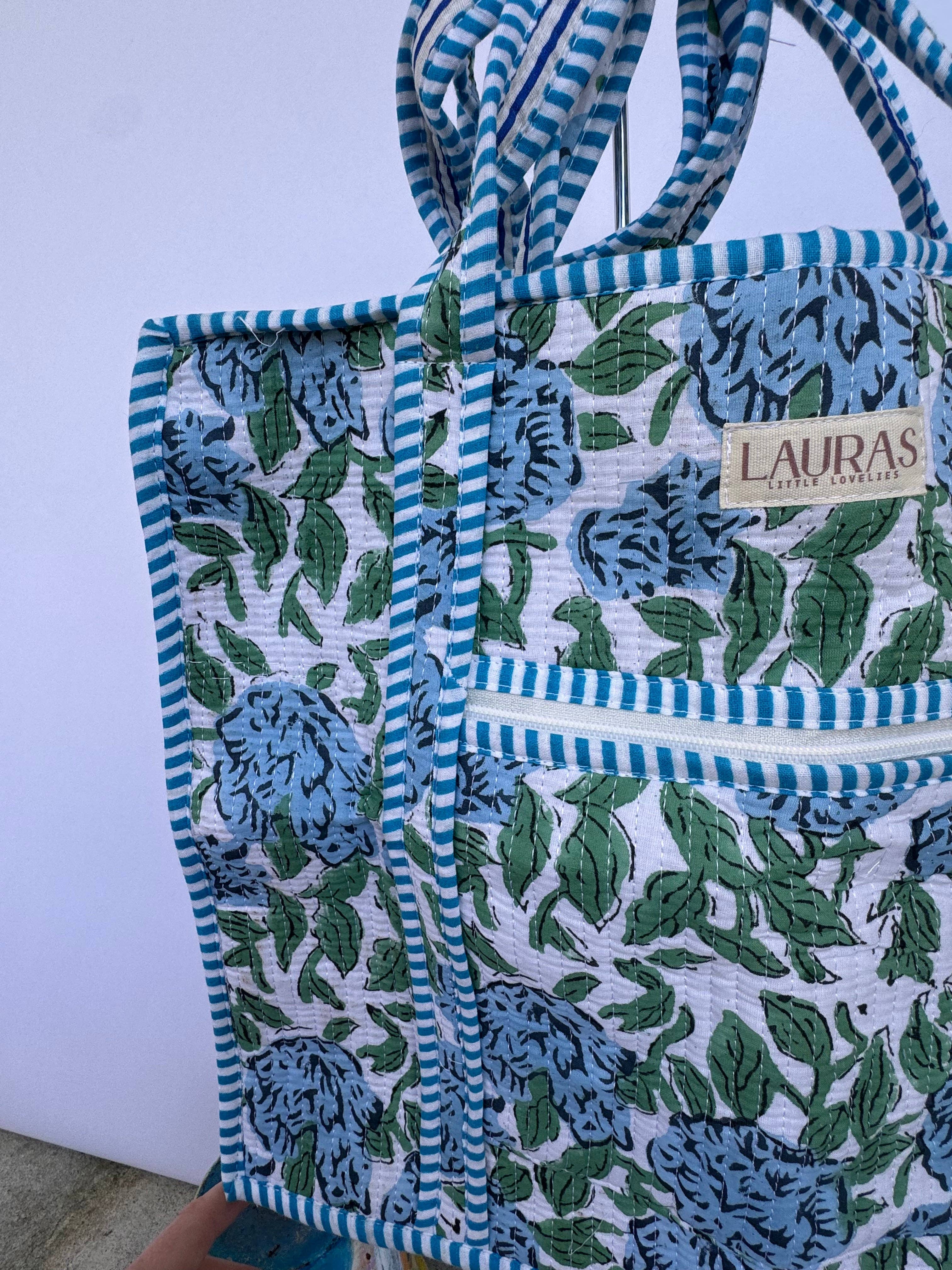 Carmen Quilted Tote Bag